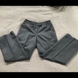 Classic charcoal grey wool pants in EUC